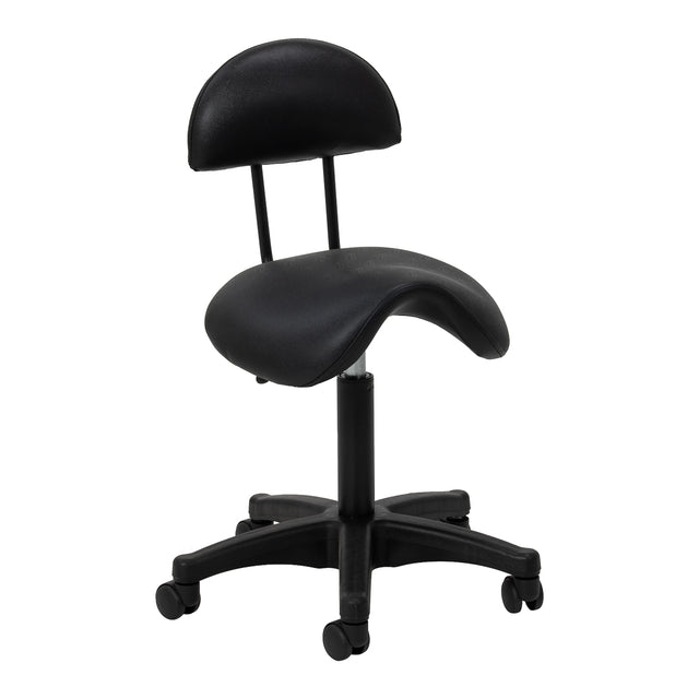 ACTIVESHOP 6001 must sadulakujuline kosmeetikatool seljatoega