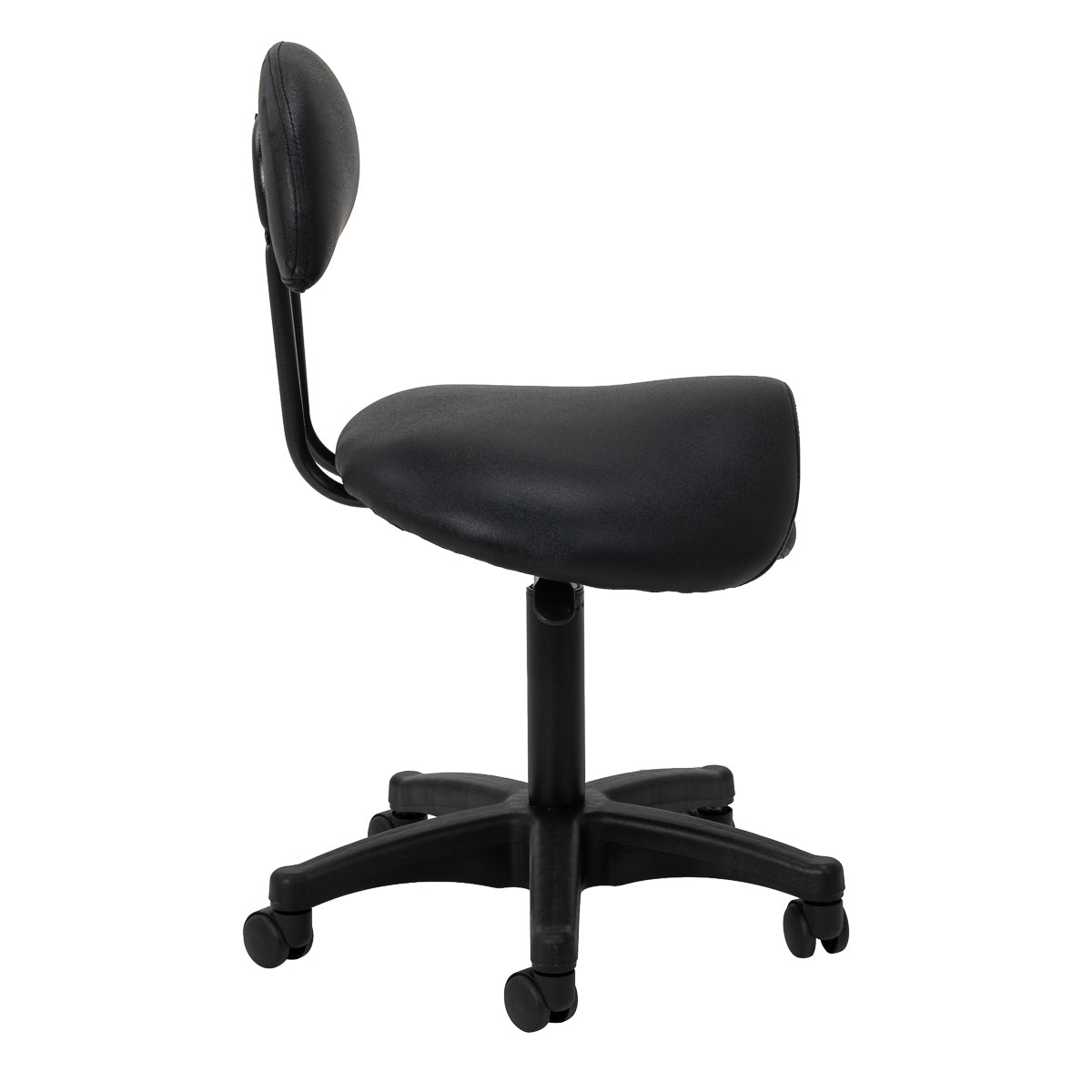 ACTIVESHOP 6001 kosmeetikatool musta sadulakujulise istmega