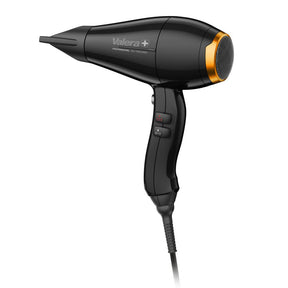 VALERA 7500 Light IONIC 2000W Rotocord hair dryer with ergonomic handle and multiple heat settings, showing the device from the front.