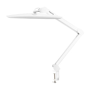 Elegante tabletop LED workshop lamp with slim 98 LED light head