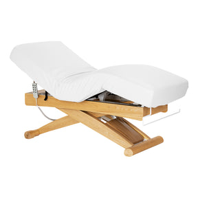 Sillon Siesta Elektriline SPA-Lamats – Valge, Helepruun Alus · Üldvaade