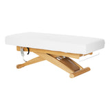 Sillon Siesta Elektriline SPA-Lamats – Valge, Helepruun Alus · Üldvaade