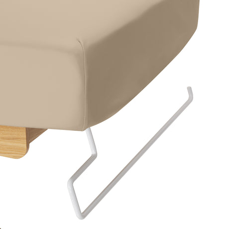 Sillon Siesta Elektriline SPA-Lamats – Beež, Helepruun Alus · Rätikuhoidja