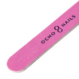 Ocho Nails compact dual grit nail files for precise shaping