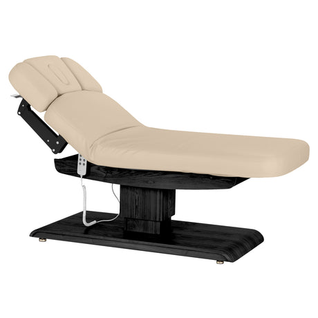 Sillon Relax Elektriline SPA-Lamats – Beež, Must Alus · Kallutatud asend