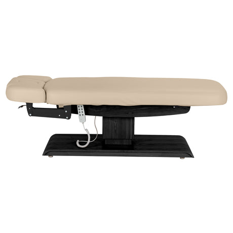 Sillon Relax Elektriline SPA-Lamats – Beež, Must Alus · Külgvaade