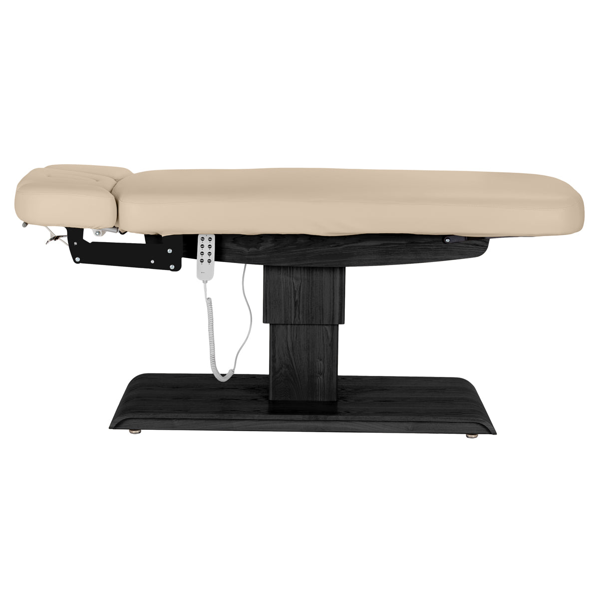 Sillon Relax Elektriline SPA-Lamats – Beež, Must Alus · Külgvaade