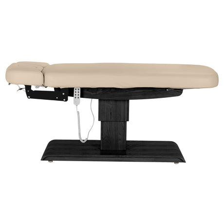 Sillon Relax Elektriline SPA-Lamats – Beež, Must Alus · Külgvaade