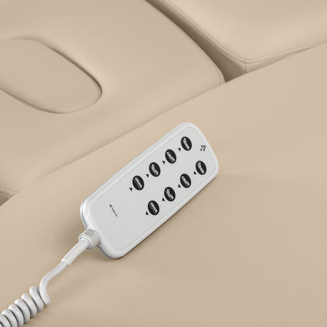 Sillon Relax Elektriline SPA-Lamats – Beež, Must Alus · Juhtpult