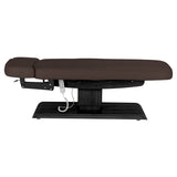 Sillon Relax Elektriline SPA-Lamats – Tumepruun, Must Alus · Külgvaade