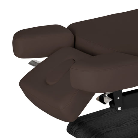 Sillon Relax Elektriline SPA-Lamats – Tumepruun, Must Alus · Peatoe külgosad