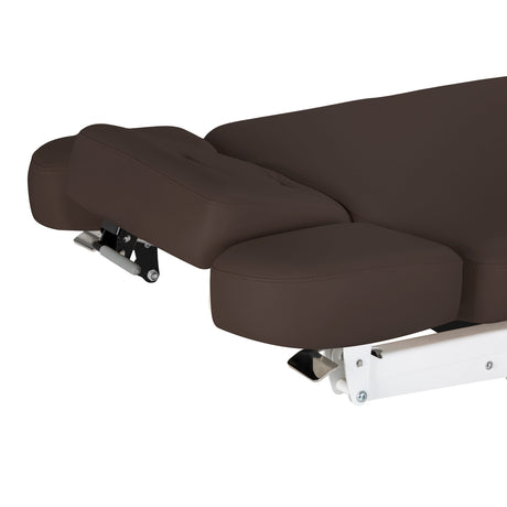 Sillon Relax Elektriline SPA-Lamats – Tumepruun, Must Alus · Peatoe külgosad