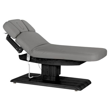 Sillon Relax Elektriline SPA-Lamats – Hall, Must Alus · Kallutatud asend