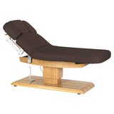 Sillon Relax · tumepruun / helepruun · tõstetud seljatugi