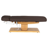 Sillon Relax · tumepruun / helepruun · külgvaade
