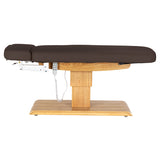 Sillon Relax · tumepruun / helepruun · külgvaade