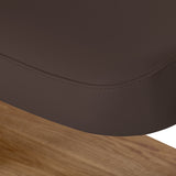 Sillon Relax · tumepruun / helepruun · katte serva õmblus