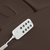 Sillon Relax · tumepruun / helepruun · käsipult