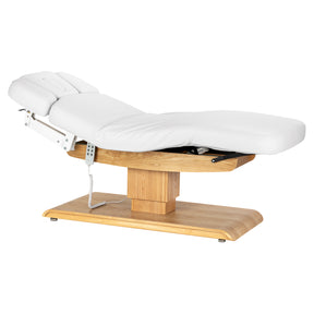 Sillon Relax · valge / helepruun · poollamav asend