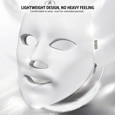 GHIBFBT 7 Color LED mask for facial skincare routines