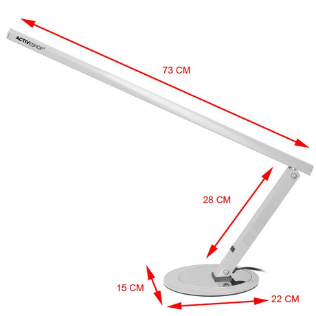 20w slim aluminum desk lamp - BVShop