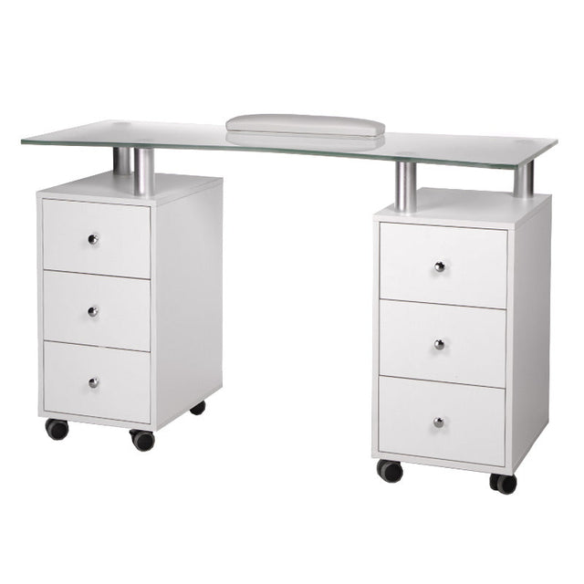 Manicure Table BD-3425-1 WHITE - BVShop