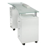 Manicure Table BD-3425-1 WHITE - BVShop