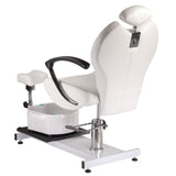 Fotel do pedicure z masażerem stóp BR-2301 biały - BVShop