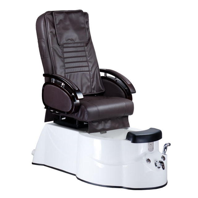 Fotel do pedicure z masażem BR-3820D Brązowy - BVShop