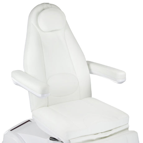 Elektryczny fotel kosmetyczny Mazaro BR-6672B White - BVShop