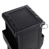 Hairdressing Helper with Curtain NG-ST006 Black - BVShop