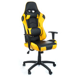 Fotel gamingowy RACER CorpoComfort BX-3700 Żółty - BVShop