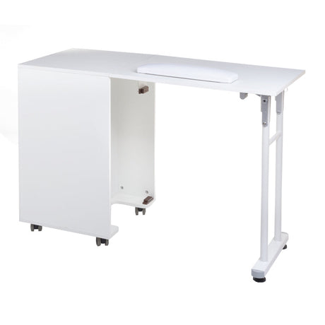 Foldable manicure table BD-3802 WHITE - BVShop