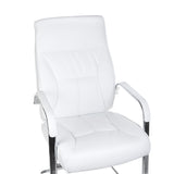 Fotel konferencyjny CorpoComfort BX-5085C White - BVShop