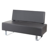 Waiting room Sofa Messina BD-6713 gray - BVShop