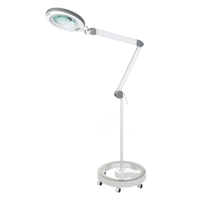 Sonobella BSL-05 LED 12W loupe on stand, magnifying tool for beauty and skincare analysis, with adjustable stand and bright LED light.