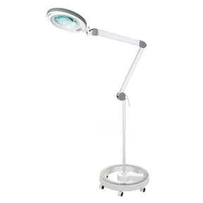 Sonobella BSL-05 LED 12W loupe on stand, magnifying tool for beauty and skincare analysis, with adjustable stand and bright LED light.