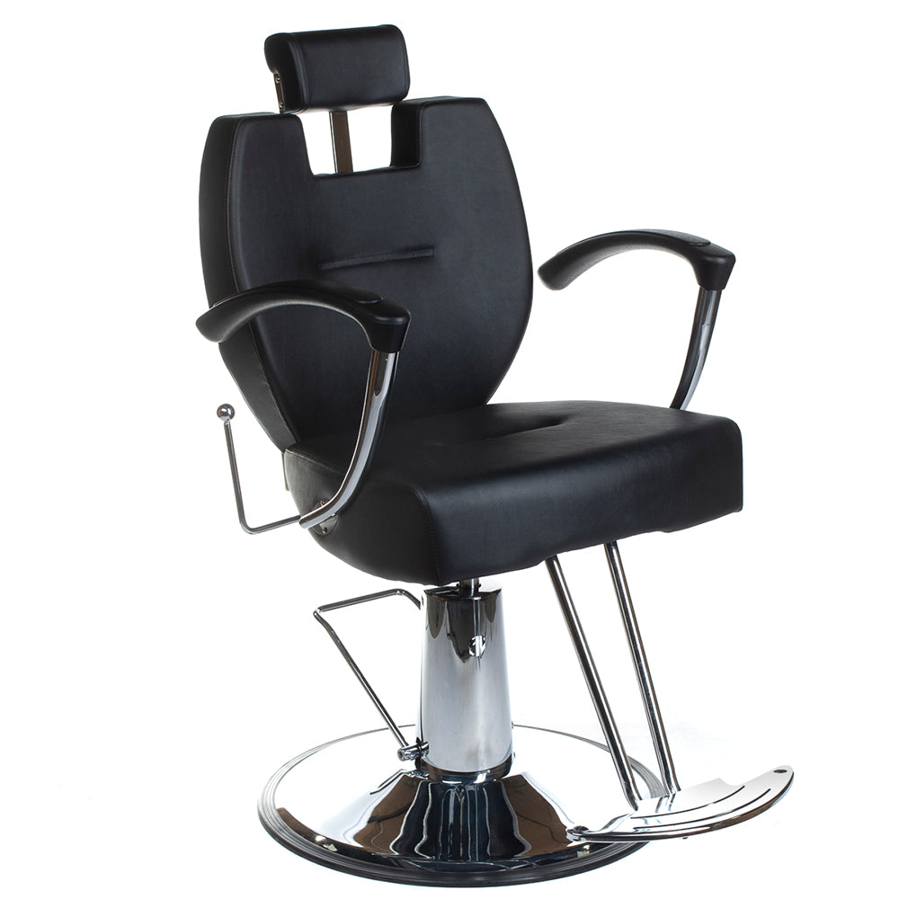 Fotel barberski HEKTOR BH-3208 Black - BVShop