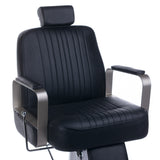 Barber chair HOMER BH-31237 Black - BVShop