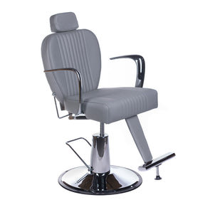 Fotel barberski OLAF BH-3273 Light gray - BVShop