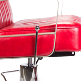 Barber chair HOMER BH-31237 Red - BVShop