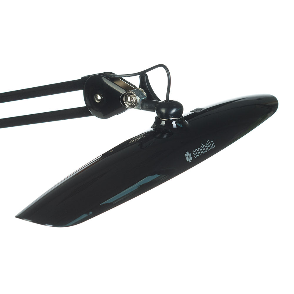 Black Beauty System BSL-01 LED 24W workshop lamp with clip, adjustable arm, and bright illumination for workspaces.