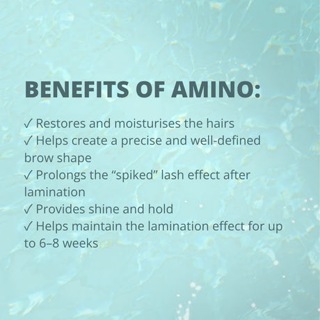 Professional brow and lash concentrate for lamination care