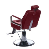 Fotel barberski HOMER BH-31237 Cherry - BVShop