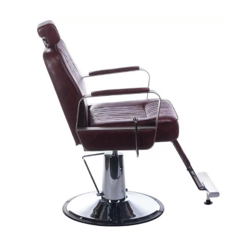 Fotel barberski HOMER BH-31237 Brown - BVShop