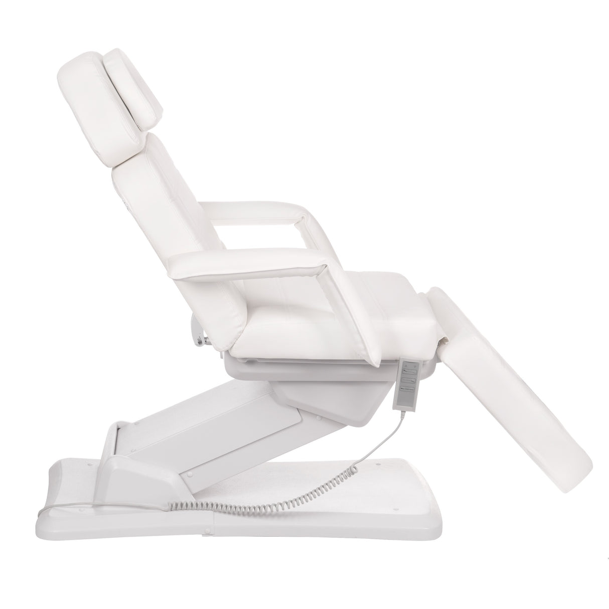 Elektryczny fotel kosmetyczny BR-6622 white - BVShop