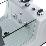 Pedicure chair with massage BR-2310 Gray - BVShop