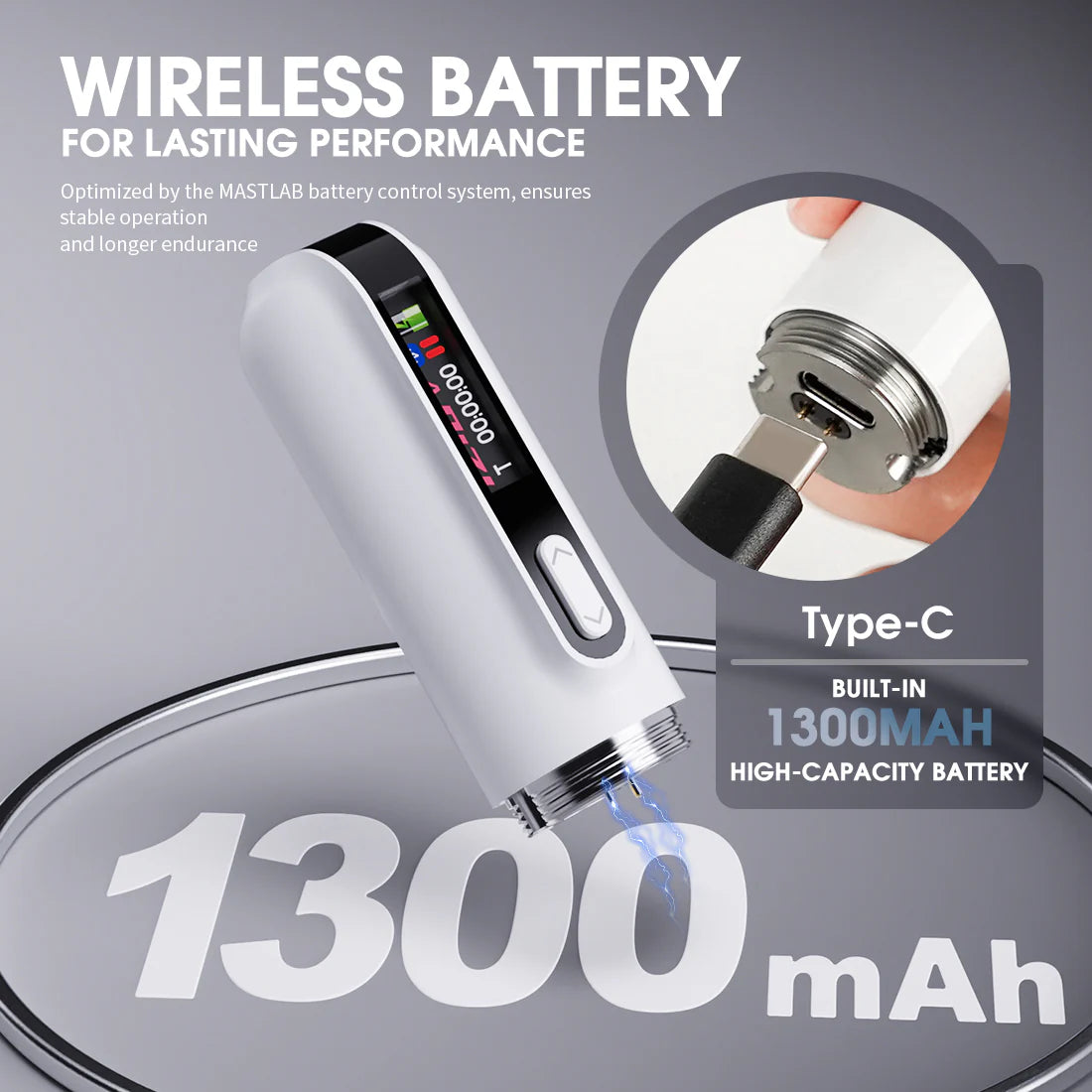 MAST Tour Y22 Pro Wireless Tattoo Pen Machine Wireless Bluetooth Verison - BVShop