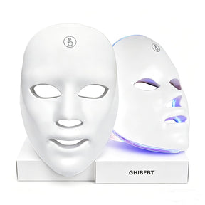 GHIBFBT 7 Color LED Face Mask for at-home facial skincare