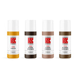 Swiss Color kamuflaaživärvide komplekt Fitzpatrick IV–VI 4 × 5 ml